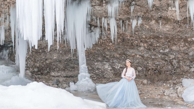 Rozprávková krajina na Spiši: Ľadopád Šikľavá skala láka fotografov