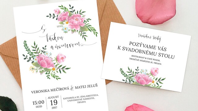 6 maľovaných trendov vo svadobných tlačovinách